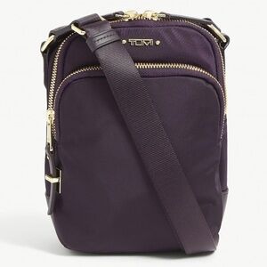Tumi Ruma Voyageur Crossbody Bag in Purple NWOT